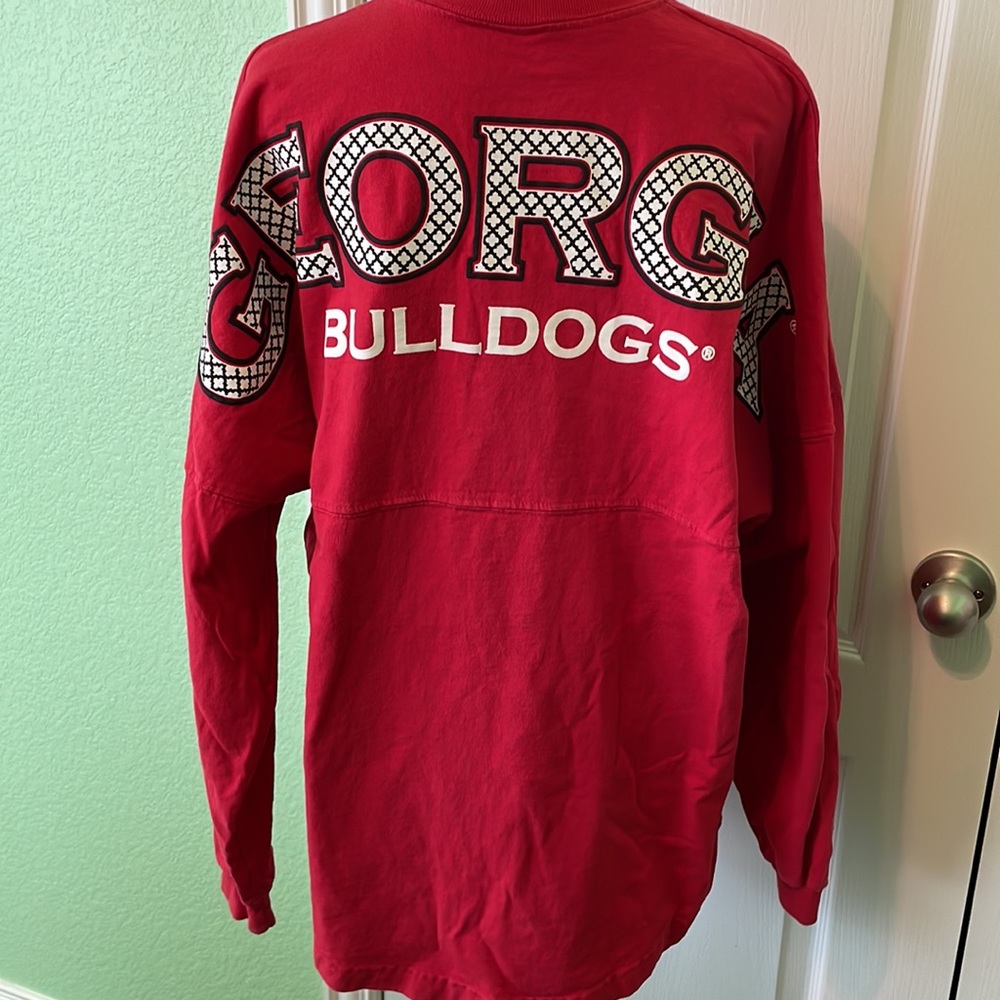 Long sleeve Georgia Bulldogs spirit shirt